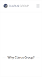 Mobile Screenshot of clarusgp.com